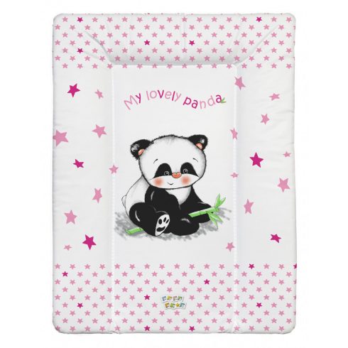 Babastar puha pelenkázó lap 50*70 cm - rózsaszín panda