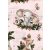 Mintás textil pelenka 1db-os 70X80 cm - Baba állatok rózsaszín 