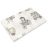 Mintás textil pelenka 1db-os 70X80 cm - Happy Zoo bézs 