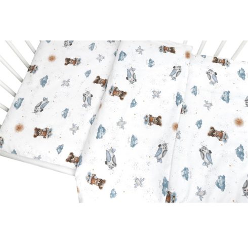 Baby Shop 2 részes babaágynemű - kék maci