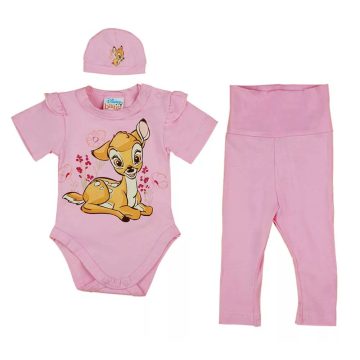 Disney bambi 3 részes pamut baba szett (80)