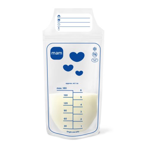 MAM Anyatejtároló zacskó 180 ml - 25 db