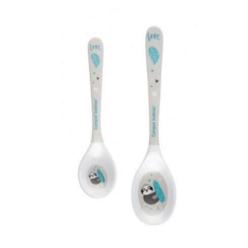 Canpol melamin kanál Exotic Animals 2 db 9hó+ szürke lajhár