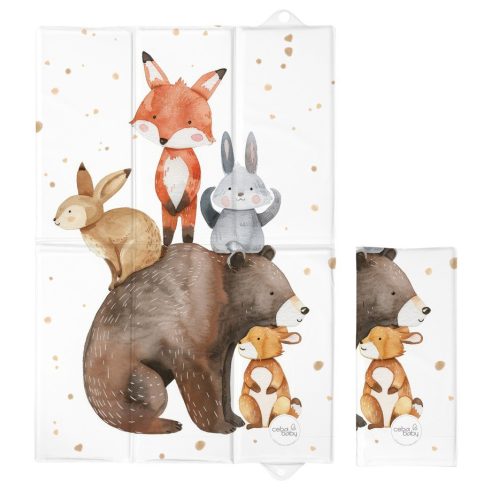 Pelenkázó alátét utazáshoz - Basic Forest Friends