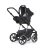 Riko Kite 0-13 kg, ISOFIX előkészítésű autóshordozó - fekete