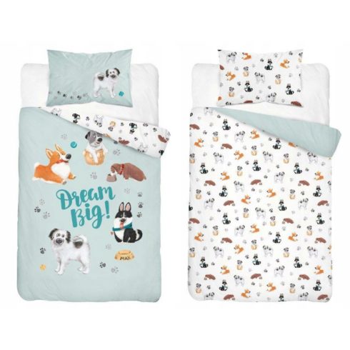 Pamut ágynemű huzat 90*120 cm - Dream Big!