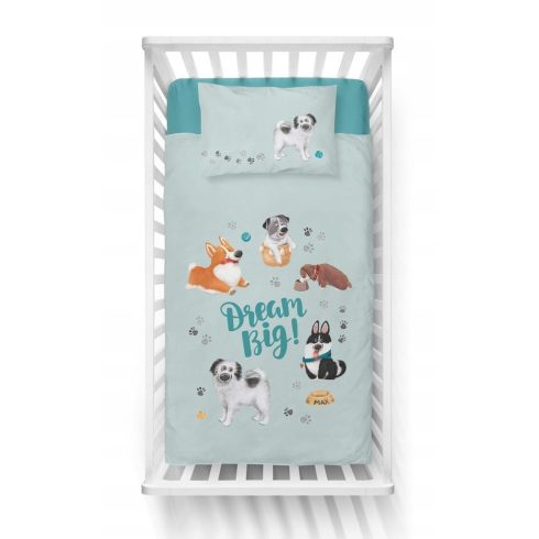 Pamut ágynemű huzat 90*120 cm - Dream Big!