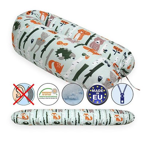 Scamp univerzális szoptatós párna - Forest Animals Green