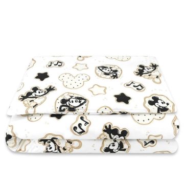 Baby Shop ágynemű huzat 90*120cm - Mickey bézs 