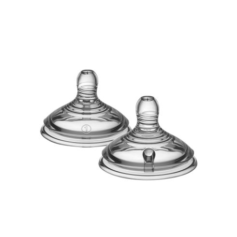 Tommee Tippee Natural Start Lassú átfolyású etetőcumi 0 hó+ (2 db)
