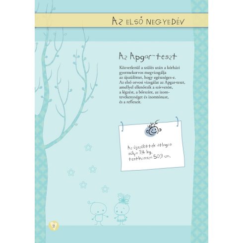 Napló a babám első évéről (fiús) 