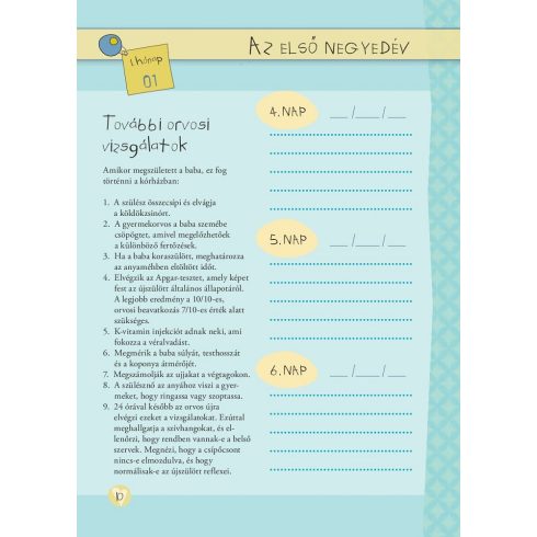 Napló a babám első évéről (lányos)