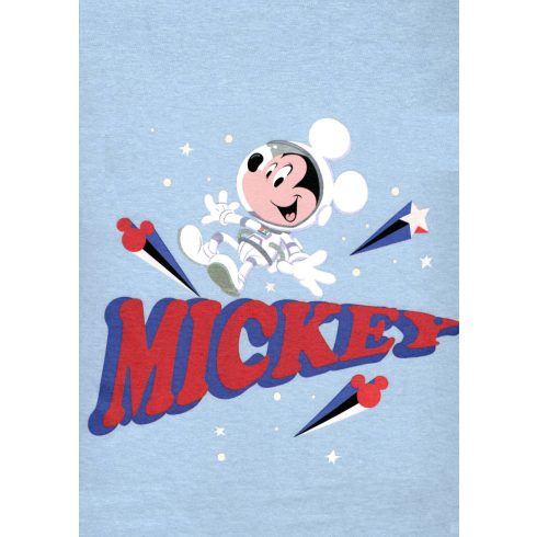 Disney pamut,gumis lepedő - Mickey űrhajós (kék)