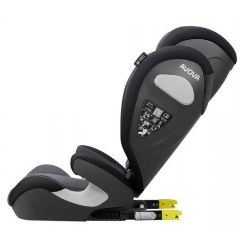 Avova SORA-FIX autóülés 100-150 cm - Grey Black