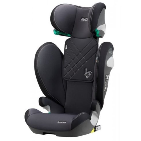 Avova SORA-FIX autóülés 100-150 cm - Grey Black