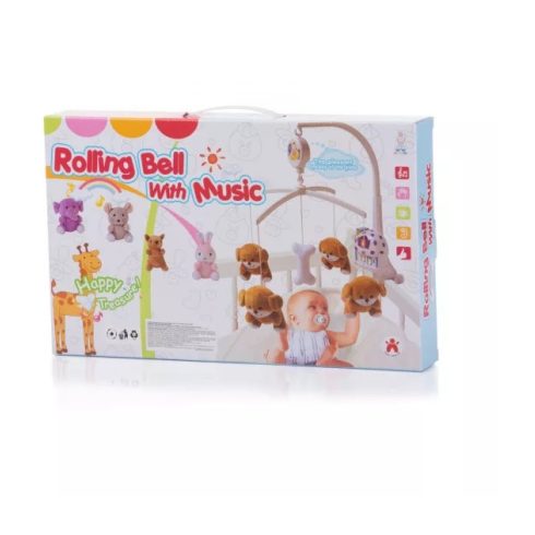 Chipolino zenélő forgó - Blue Rabbits