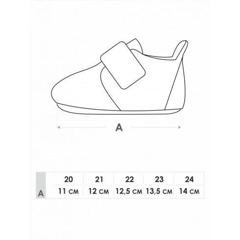 YO!club zoknicipő 20-as - zöld bagoly