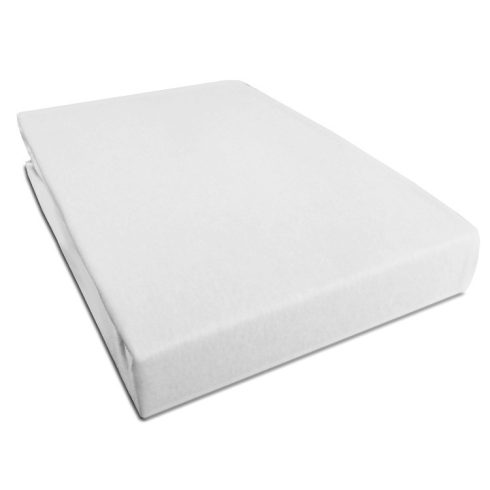 Baby Shop pamut strech lepedő 40x90cm - Fehér 