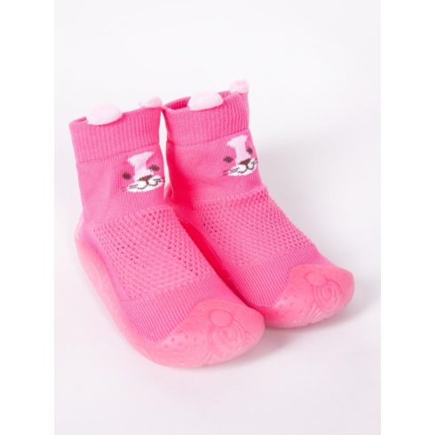 YO! zoknicipő 23-as - pink cica