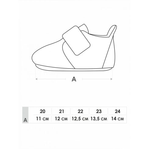 Yo!club zoknicipő 21-es - zöld bagoly