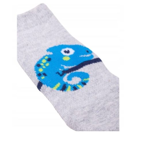 Yo!club pamut bokazokni (23-26) - szürke kaméleon