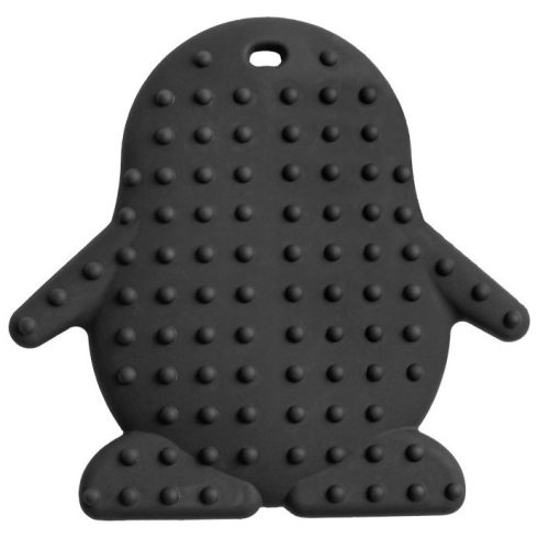 Akuku szilikon rágóka - pingvin