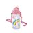 Titiz szívószálas kulacs 400ml - Unicorns Powers