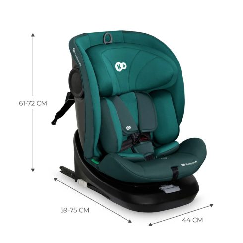 Kinderkraft I-GROW i-Size autósülés 40 -150cm
360°-ban forgatható - Blue