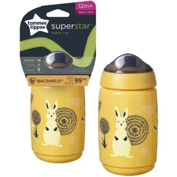   Tommee Tippee Superstar Sippee Cup csőrös pohár 390 ml 12m+ - Mustársárga