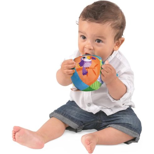 Chicco Soft Ball puha csörgős textil labda 0-18hó