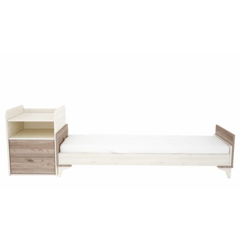 Timba Kloé 2 fiókos kombinált gyermekágy - krém-fűz