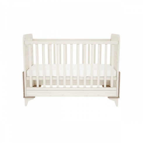 Timba Klóe 60x120-as zárt végű kiságy- krém-fűz