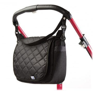 Caretero pelenkázó táska - black