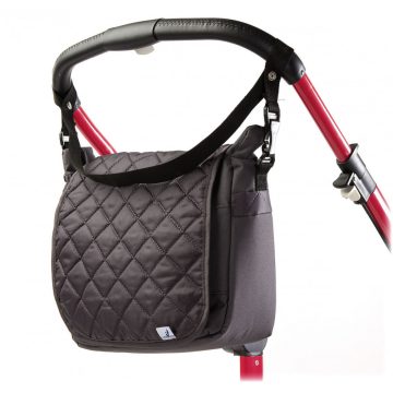 Caretero pelenkázó táska - graphite