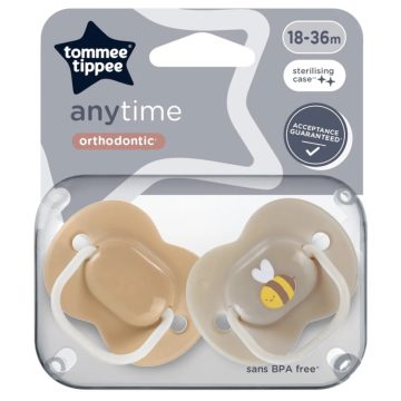   Tommee Tippee Anytime nyugtatócumi  18-36 hó 2 db  - méhecske