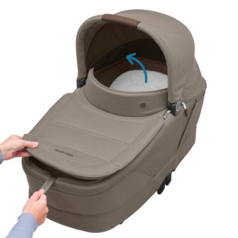 Maxi-Cosi Oxford+ SlideTech 4in1
babakocsi Sense mózeskosárral és Pebble 360 Pro hordozóval - Twillic Truffle