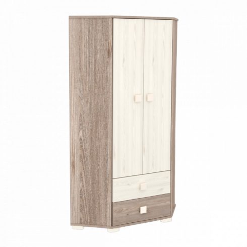 Timba Viki sarokszekrény - krém-fűz
