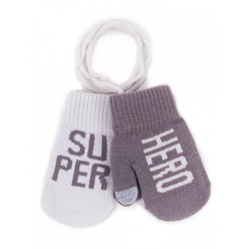 Yo! Bébi téli kesztyű 12 cm - SUPER HERO