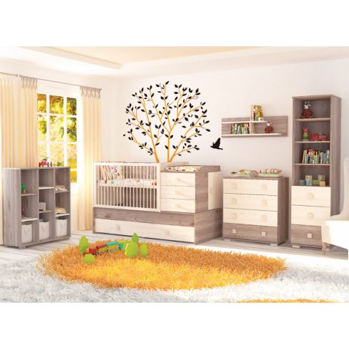 Timba Viki Nyitott polc Krém-Fűz
