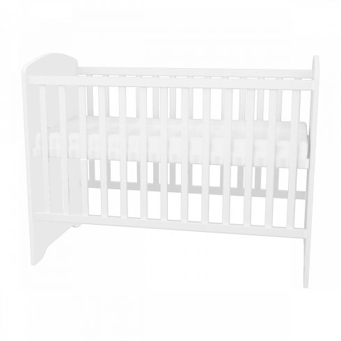 Timba Erik Maxi Kombi 5 fiókos gyermekágy - ezüst-fehér