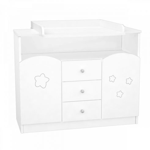Timba Félix 106-os Pelenkázószekrény Fehér