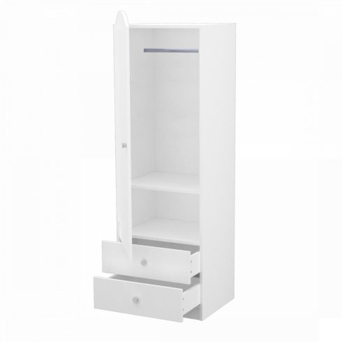 Timba Félix Csillagos állószekrény bal elem
Fehér