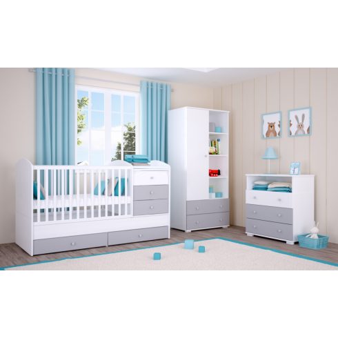 Timba Erik Egyenes falipolc
Ezüst-fehér