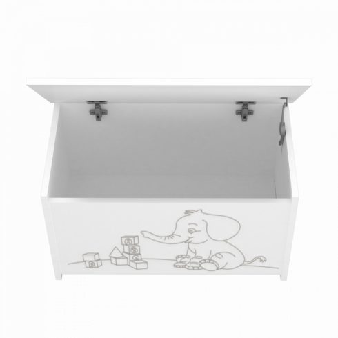 Timba Elefántos játéktároló láda
Fehér