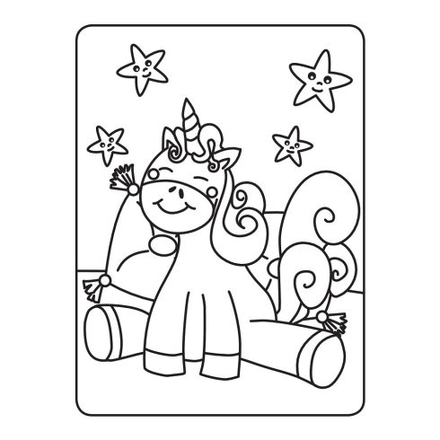 Színezz unikornisokat 