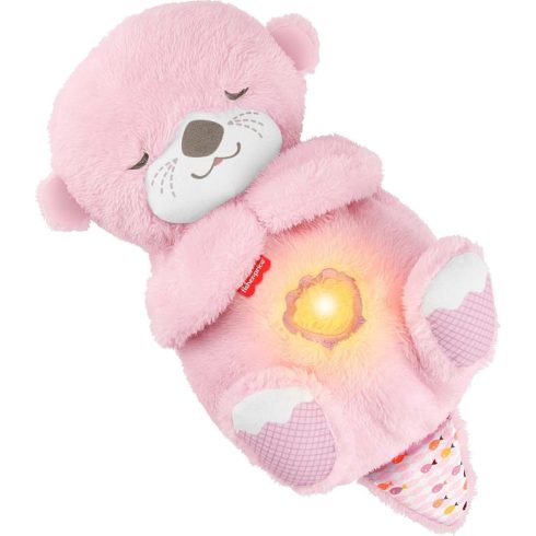 Fisher-Price szunyókáló vidra rózsaszín 