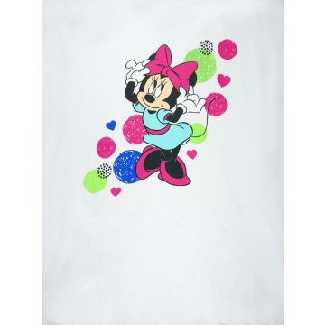   Disney Minnie wellsoft béléses pamut babatakaró 70x90cm - fehér