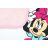  Disney Minnie wellsoft béléses pamut babatakaró 70x90cm - fehér