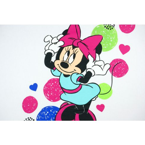 Disney Minnie wellsoft béléses pamut babatakaró 70x90cm - fehér