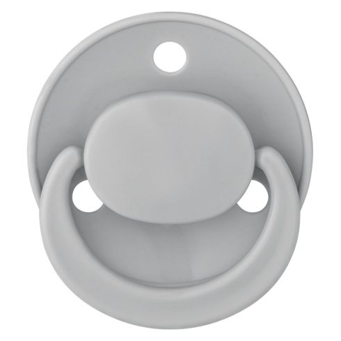 Baby-Nova cseresznye alakú szilikon cumi 2 db szürke/zöld 0-24 hó 